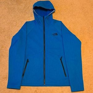 The North Face, turquoise, Large, zip up
